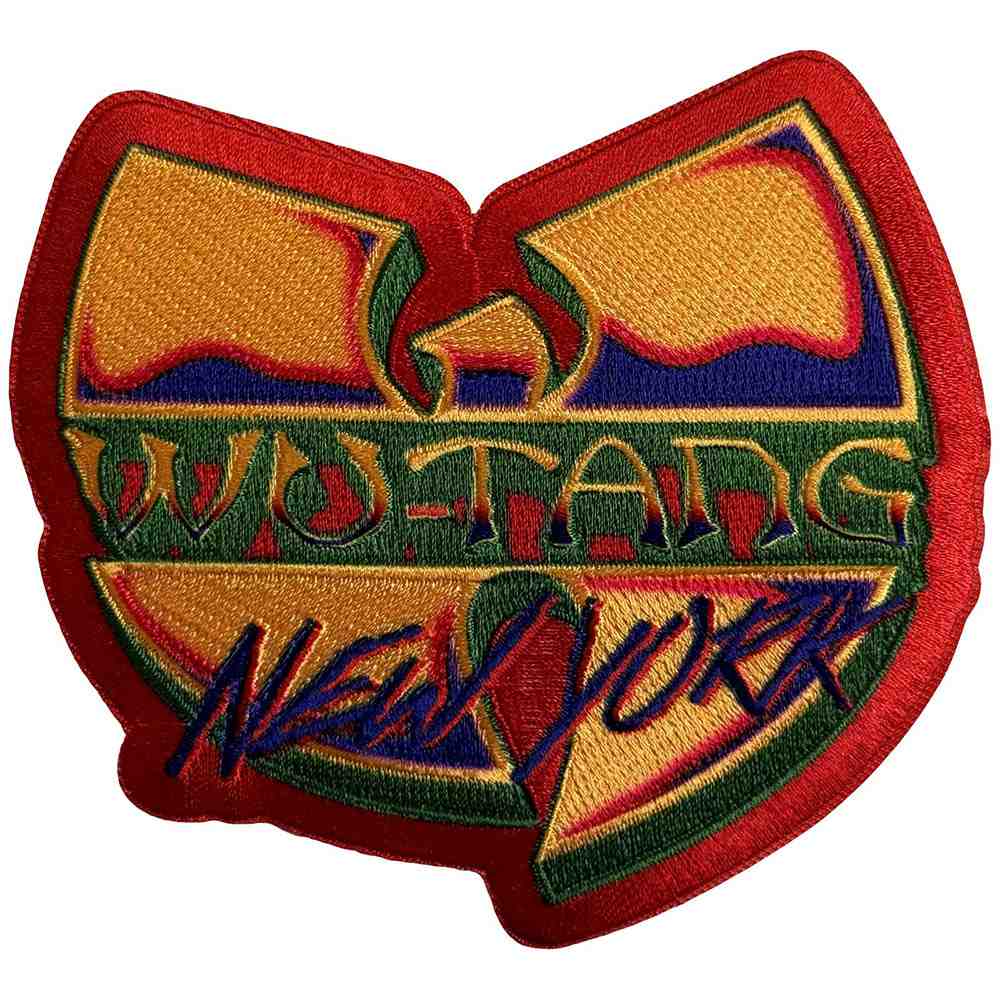 WuTang Clan - New York Logo Patch - Red/Multicolours